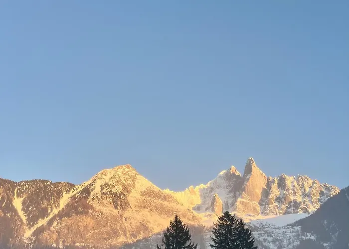Le Chaney - T2 Dans - Massif Du Mont-blanc アパート シャモニー